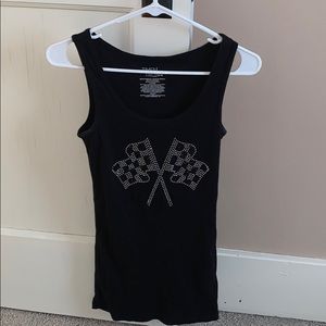 Jeweled Tank Top